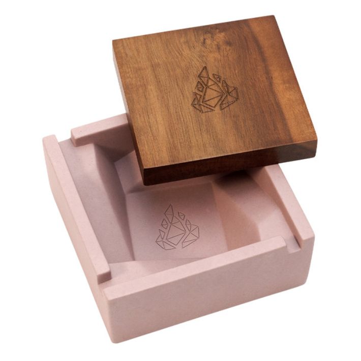 BRNT Briq Concrete Ashtray