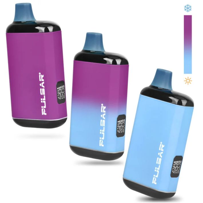Pulsar 510 DL 2 Pro Thermo Color Changing Variable Voltage Battery, Colour: Purple to Blue
