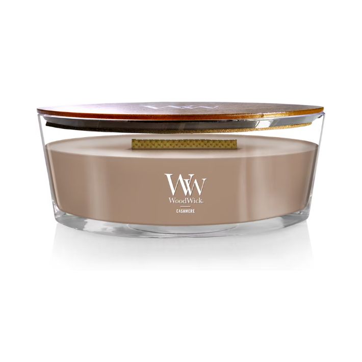 Cashmere 16oz Elipse WoodWick Candle