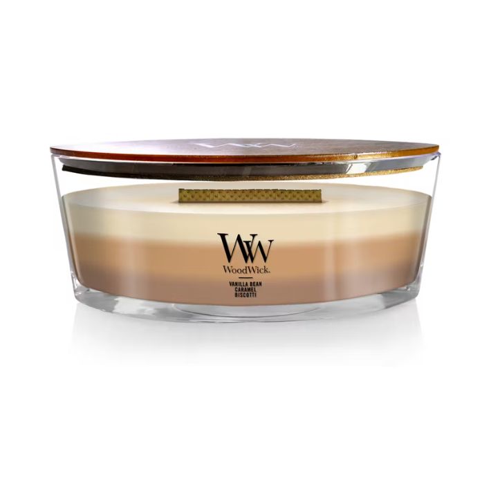 Café Sweets Trilogy 16oz Elipse WoodWick Candle