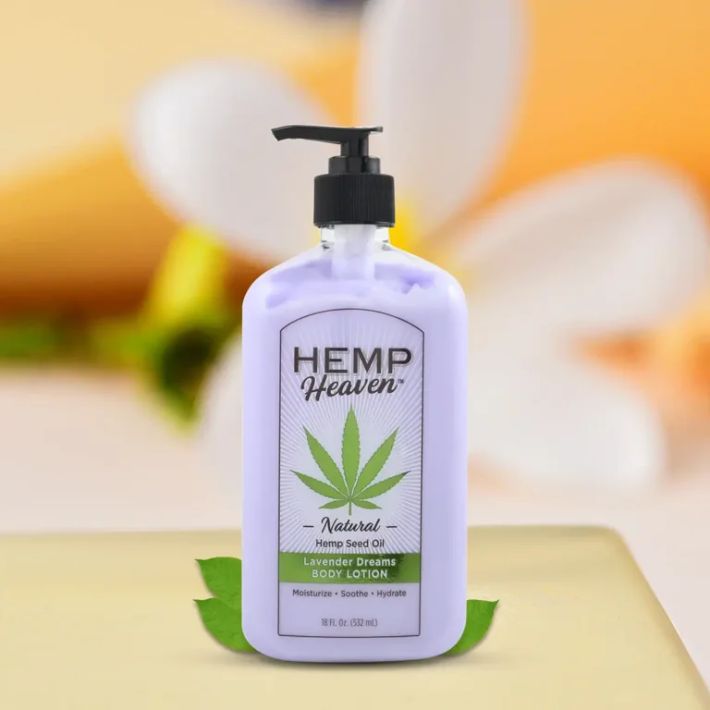 Hemp Heaven Body Lotion 18oz