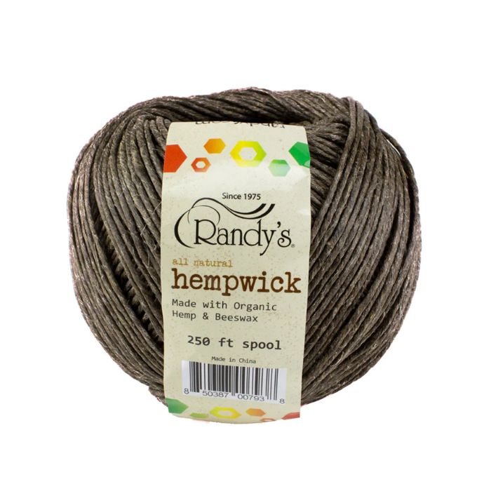 Randys 250&#39; Spool of Hemp Wick