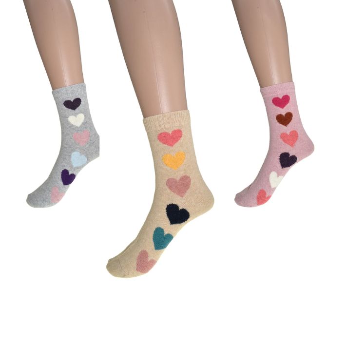 Shagwear Retro Hearts Socks
