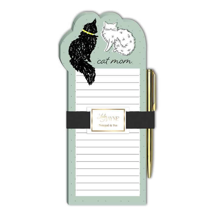 Cat Mom Notepad &amp; Pen Set