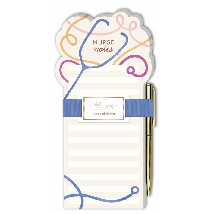 Nurse Notes Stethoscope Notepad &amp; Pen Set