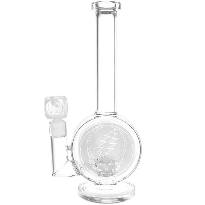 Grateful Dead x Pulsar Round Steal Your Face Water Pipe - 14.5&quot;
