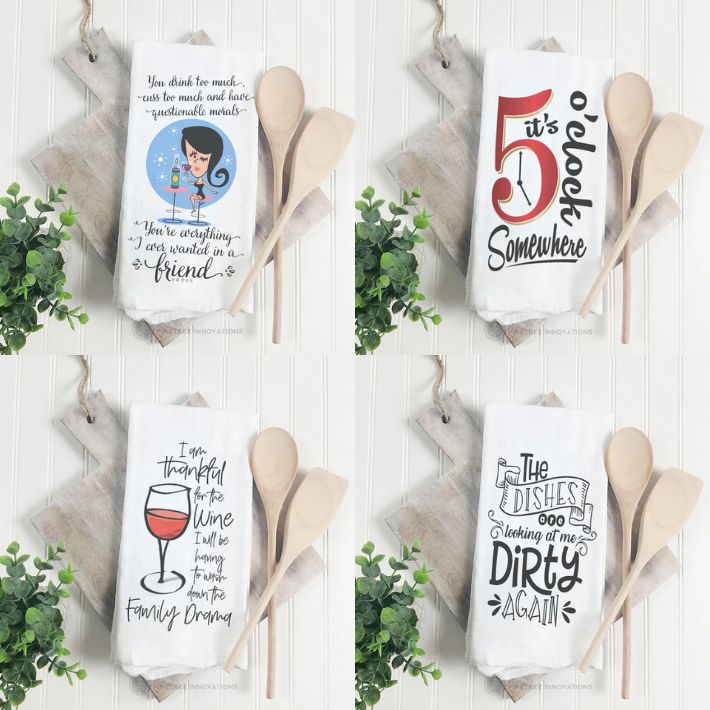 Pine Tree Tea Towels