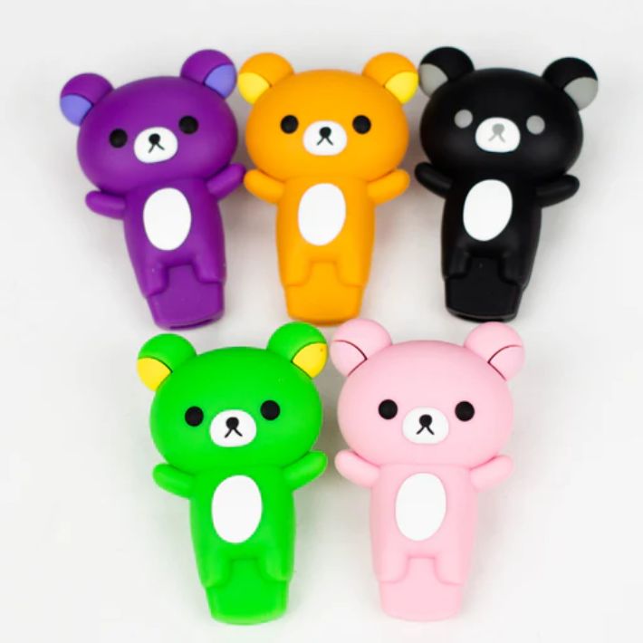 Snuggle Bear 3&quot; Silicone Pipe