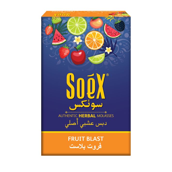 Fruit Blast Soex Herbal Shisha 50g