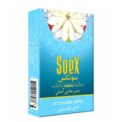 Icy Double Apple Soex Herbal Shisha 50g
