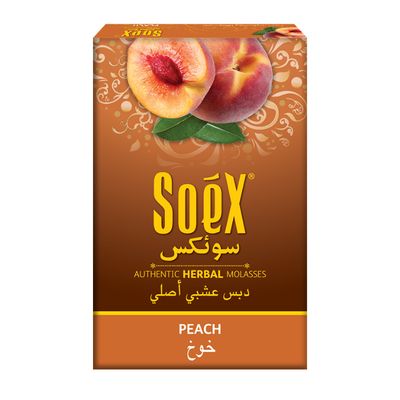 Peach Soex Herbal Shisha 50g