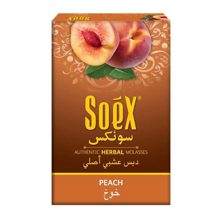 Peach Soex Herbal Shisha 50g