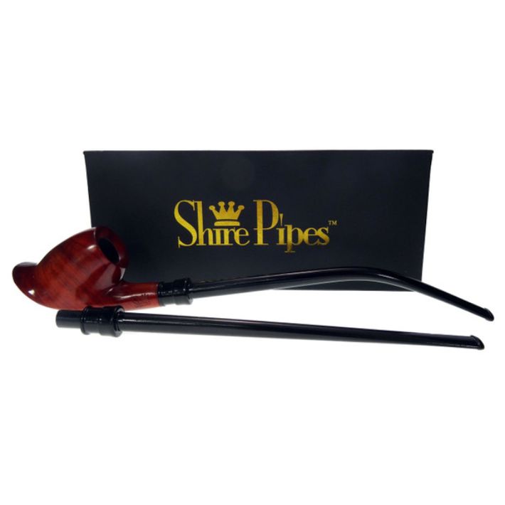 Pulsar Shire Pipes The Choice-Ramses 2-in-1 Churchwarden Wood Pipe 12.5&quot;