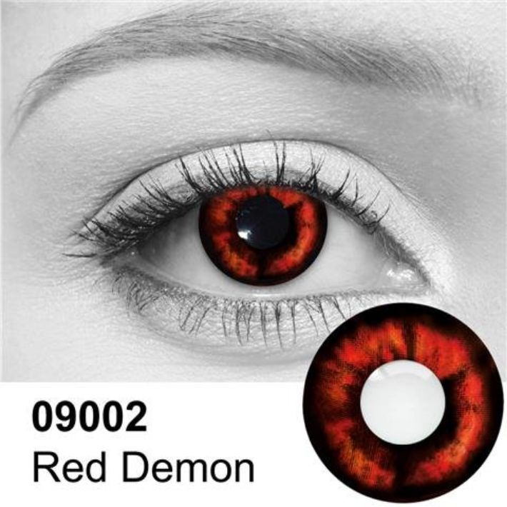 Red Demon Contact Lenses