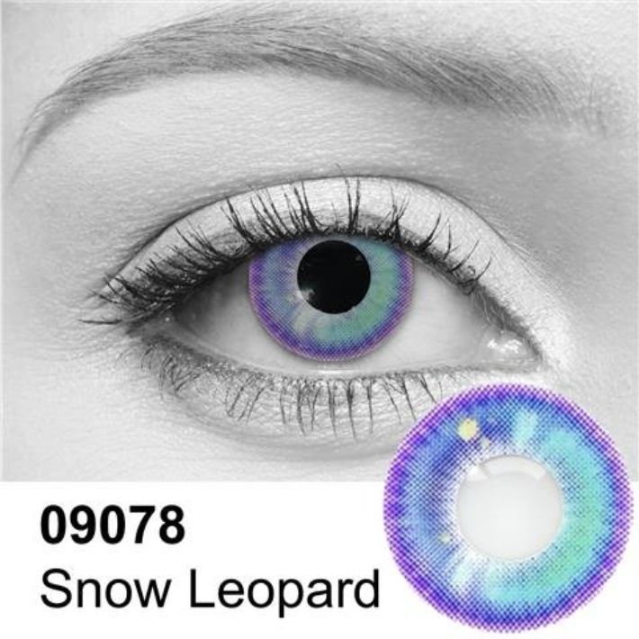 Snow Leopard Contact Lenses