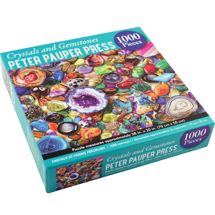 Crystal and Gemstones 1000 Piece Puzzle