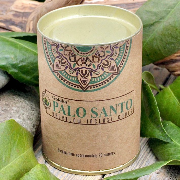 Palo Santo Goloka Backflow Incense Cone