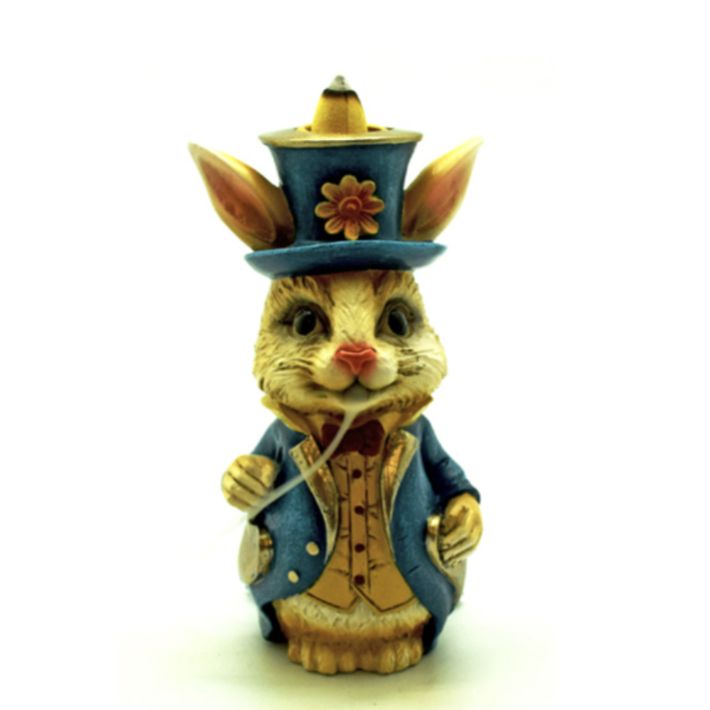 Alice In Wonderland Rabbit Backflow Cone Burner