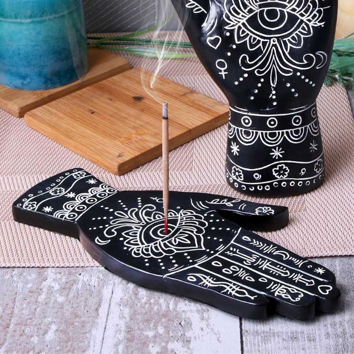 Nemesis Hamsa Hand Incense Burner