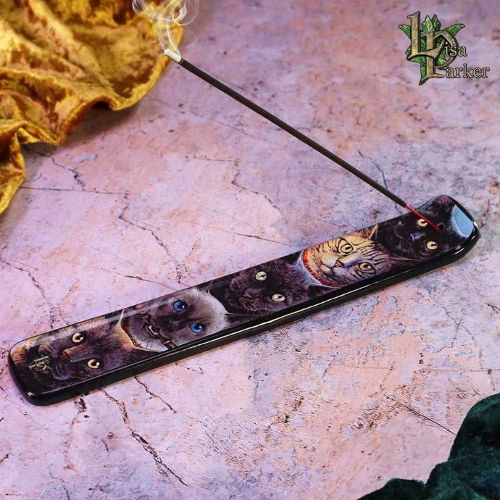 Cat Totem Incense Burner by Lisa Parker
