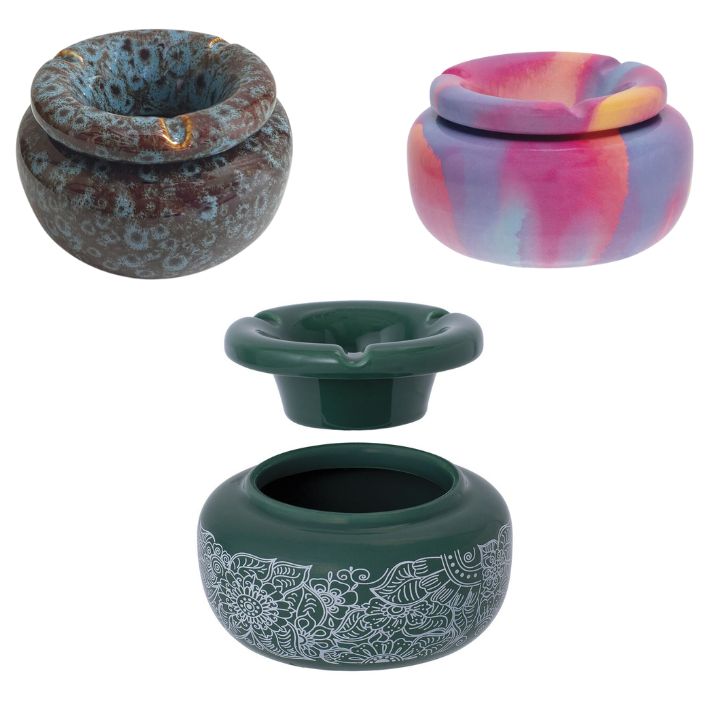 Fujima Moroccan Ceramic Ash Tray