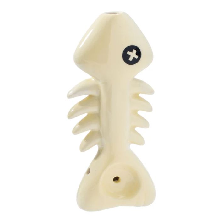 Wacky Bowlz Fish Bone Ceramic Pipe