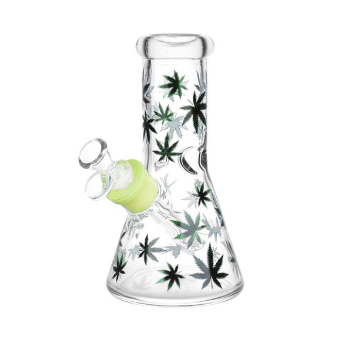 420 Celebration Beaker Glass Water Pipe