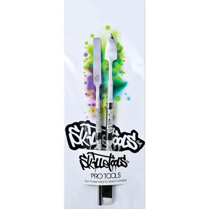 Skilletools Pro Tools 2 Pack Stainless Steel Dab Tool Set