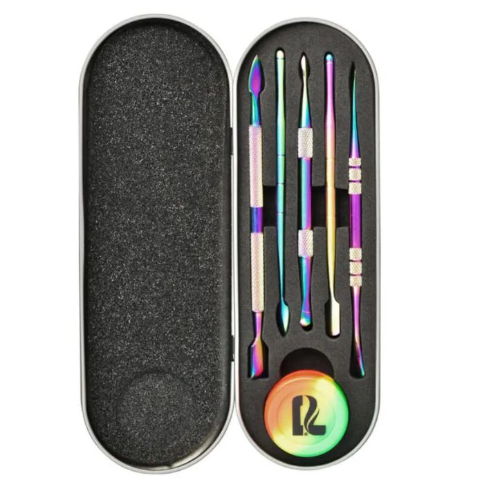 6 Piece Tool Kit and Case by Pulsar, Colour: Rainbow