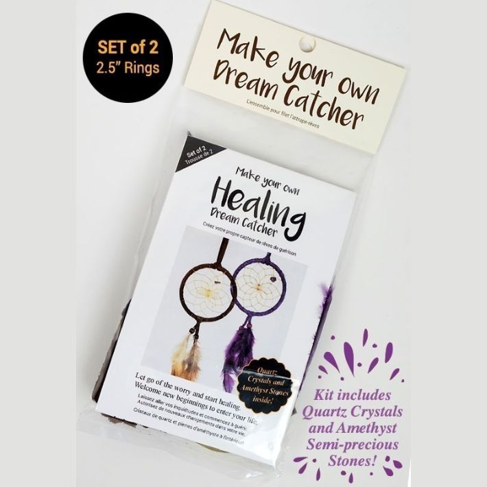 2.5&quot; Healing Dreamcatcher Kit