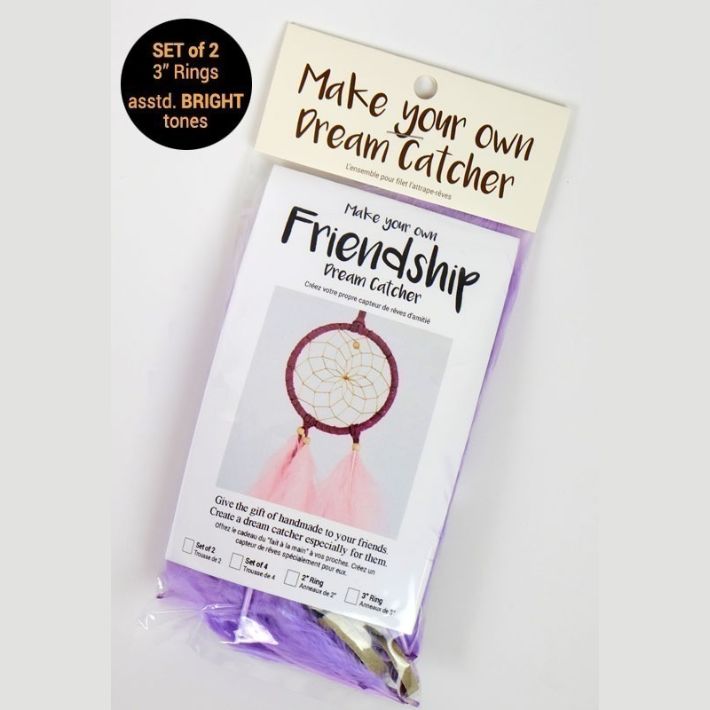 3&quot; Bright Color Friendship Dreamcatcher Kit