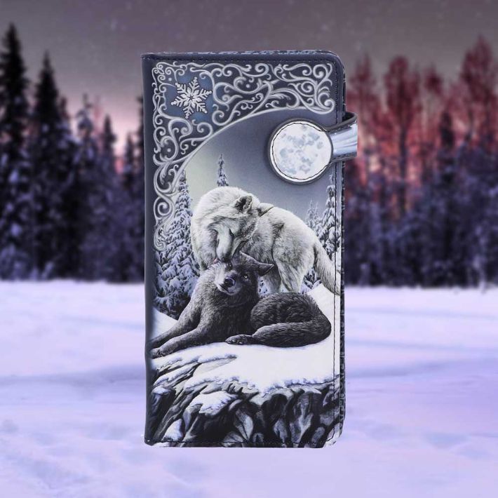 Snow Kisses Embossed Wallet