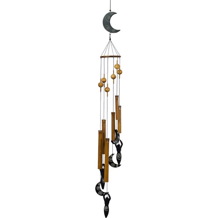 37&quot; Moon Goddess Bamboo Wind Chimes