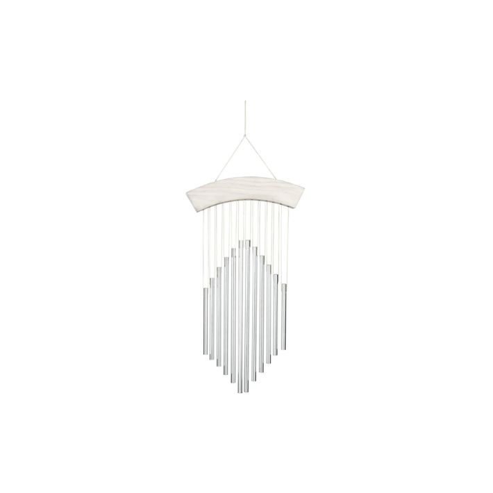White Cottage Decor Chimes
