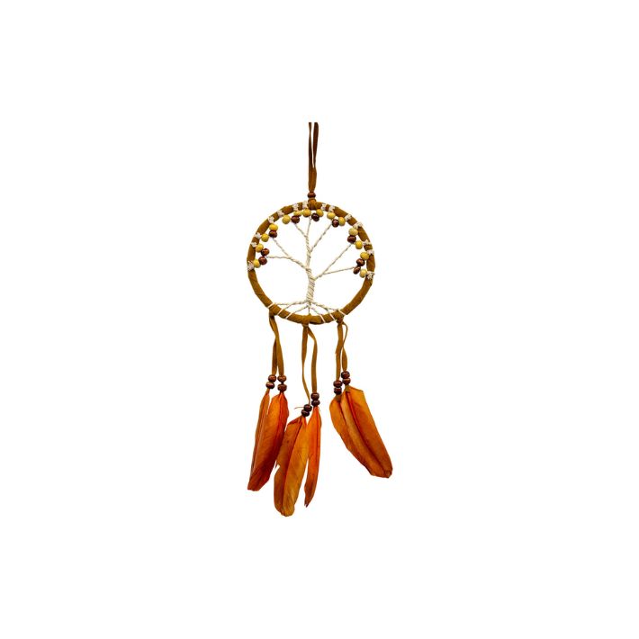 9 x 3.5&quot; Natural Tree of Life Dreamcatcher