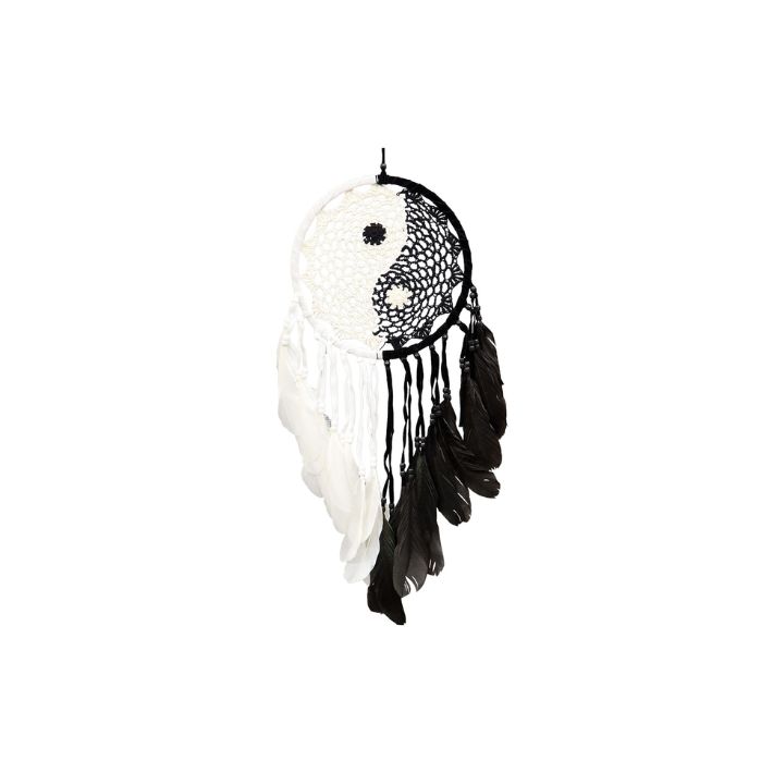 8&quot; Woven Yin Yang Dreamcatcher