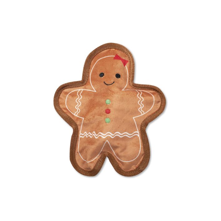 Gingerbread Girl Pet Toy