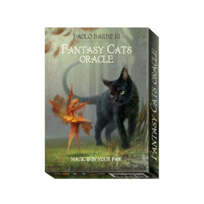 Barbieri Fantasy Cats Oracle Deck by Paolo Barbieri