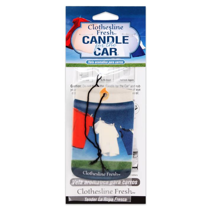 Clothesline Fresh Smoke Odor Exterminator Hanging Car Air Freshener