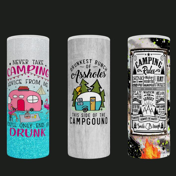 Pine Tree Skinny Tumbler