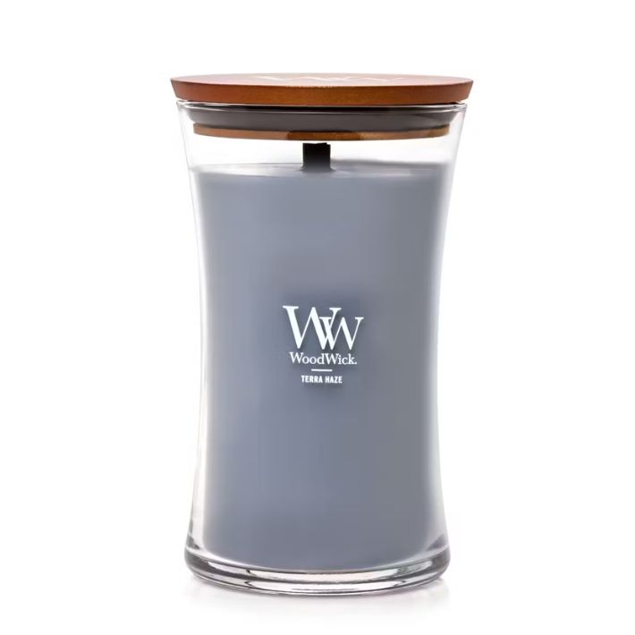 Terra Haze LG Hourglass WoodWick Candle