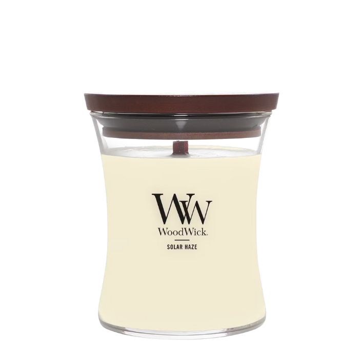 Solar Haze Hourglass WoodWick Candle