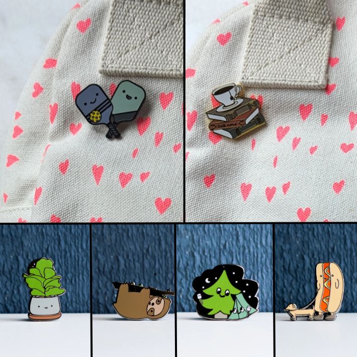 Craftedvan Enamel Pin