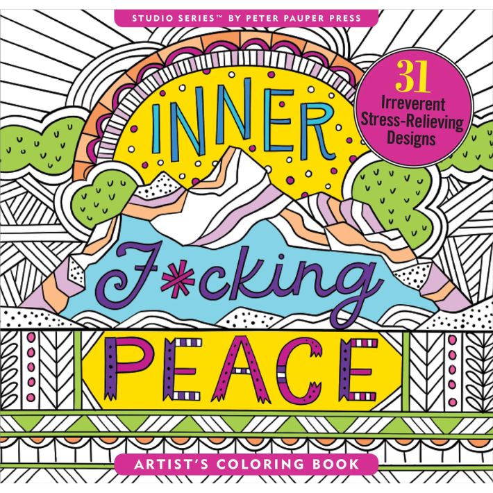 Inner F*cking Peace Color Book