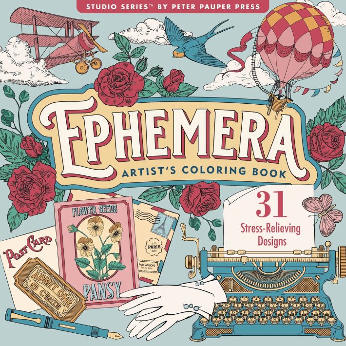 Ephemera Coloring Book