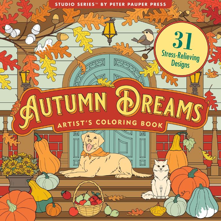 Autumn Dreams Coloring Book