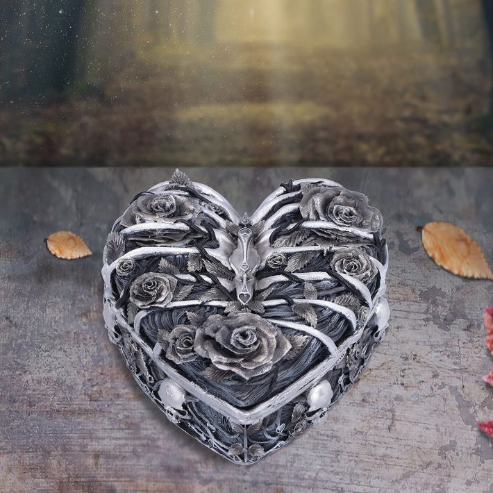 #271N Caged Heart Box