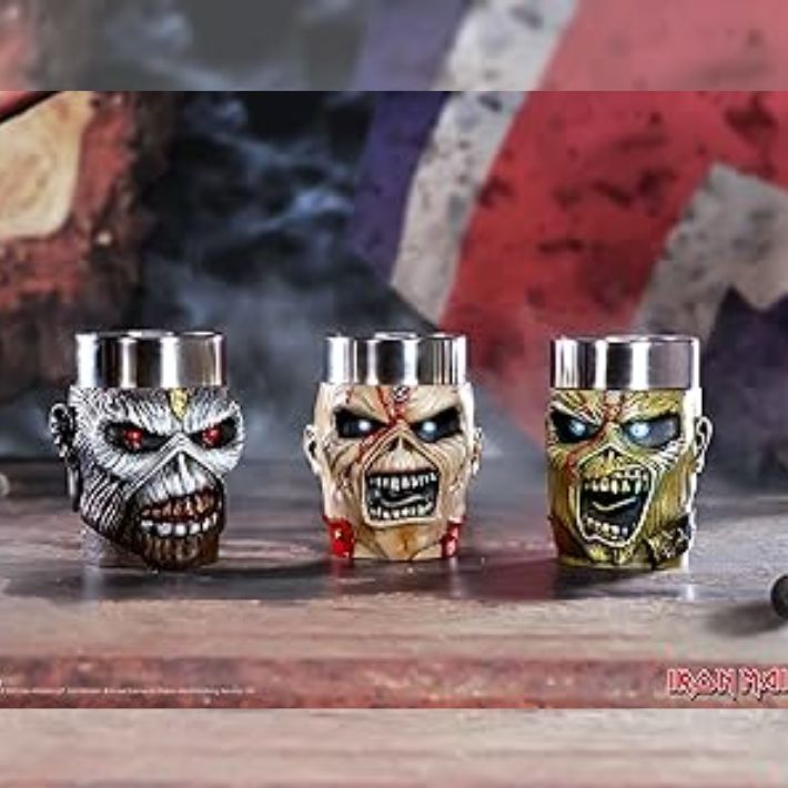 #276N Iron Maiden Eddie Shot Glass Set