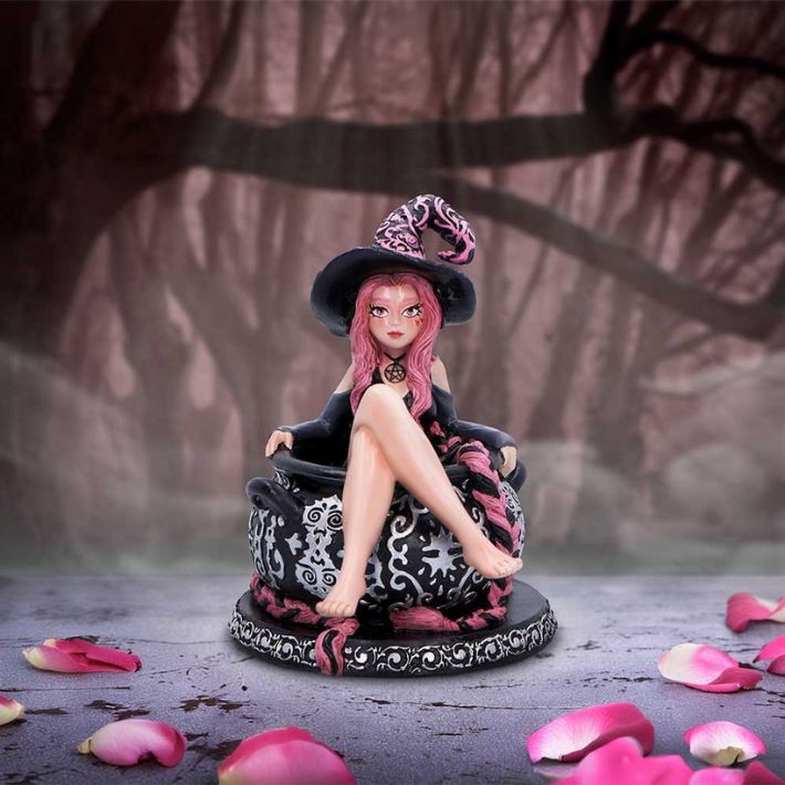 #292N Baie Rose Sugar &amp; Spice Witch Figurine