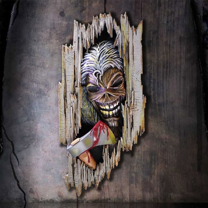 #295N Iron Maiden Killers Eddie Wall Plaque